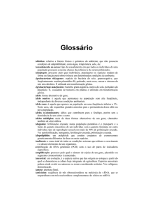 Glossário - Conselho de Informações sobre Biotecnologia