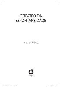 O Teatro da espontaniedade.indd