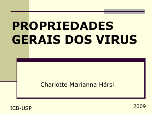 Aula Propriedade Gerais dos vírus - ICB-USP