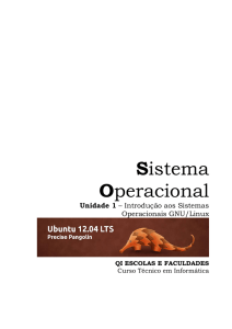 Unidade 1 - Introdução aos Sistemas Operacionais GNU