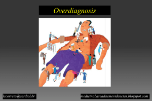 Overdiagnosis