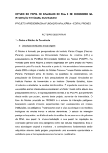 estudo do papel de grânulos de rna e de