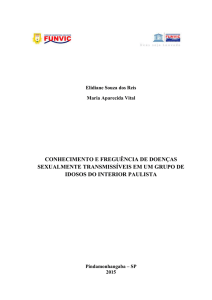 conhecimento e freguência de doenças sexualmente transmissíveis