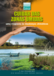 cuidaR das zonas úmidas - Ministério do Meio Ambiente