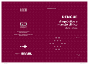 Dengue : diagnóstico e manejo clínico: adulto e