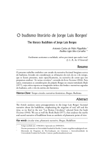 O budismo literário de Jorge Luis Borges1
