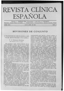 revisiones de conjunto - Revista Clínica Española