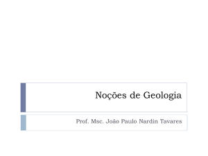 Noções de Geologia