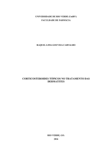 corticosteroides tópicos no tratamento das dermatites