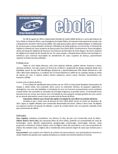 O Ebola vírus Definições - Grupo Hospitalar Conceição