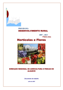 Hortícolas e Flores Hortícolas e Flores