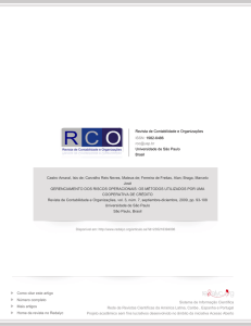 Redalyc.GERENCIAMENTO DOS RISCOS OPERACIONAIS: OS