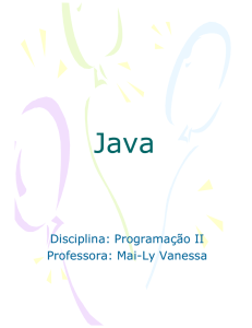 Introdução a JAVA