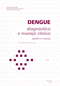 Dengue : diagnóstico e manejo clínico – Adulto e Criança