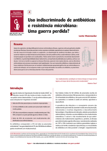 Uso indiscriminado de antibióticos e resistência