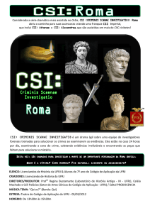CSI – ROMA