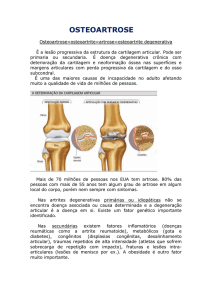 osteoartrose - OrtopediaJF