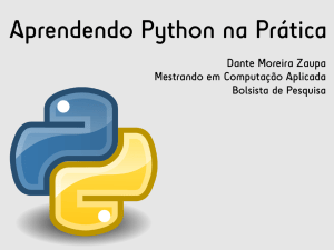 Aprendendo Python na Prática