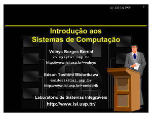 Sistemas de Computação