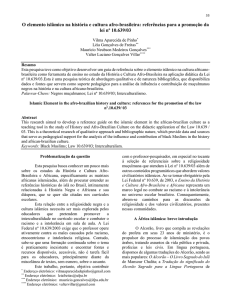 O elemento islâmico na história e cultura afro