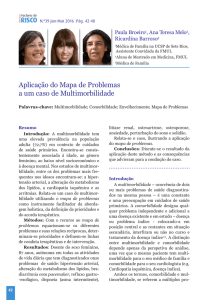 Aplicação do Mapa de Problemas a um caso de Multimorbilidade