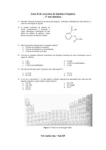 2º ano Química - Prof. Hamilton Viana - Maio/2k5