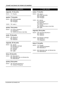 Exames Nacionais do Ensino Secundário