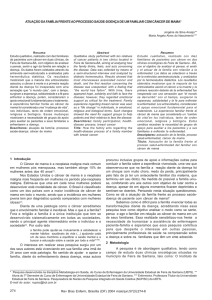 274 ATUAÇÃO DA FAMÍLIA FRENTE AO PROCESSO SAÚDE