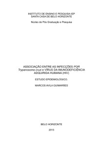 ASSOCIAÇÃO ENTRE AS INFECÇÕES POR Trypanosoma cruzi e