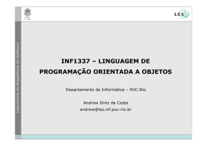 Operadores e Comandos da Linguagem Java - Wiki LES PUC-Rio