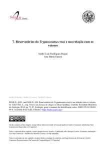 7. Reservatórios do Trypanosoma cruzi e sua
