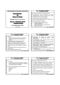 Especializa&ccedil;&atilde;o Em Bancos de Dados