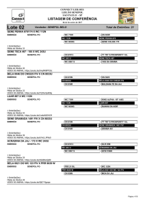 mais informações do lote