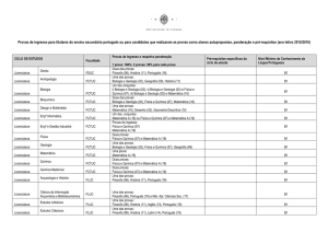 Provas de ingresso para titulares do ensino secundário português