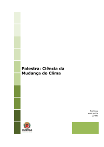 Mudança da Ciência do Clima