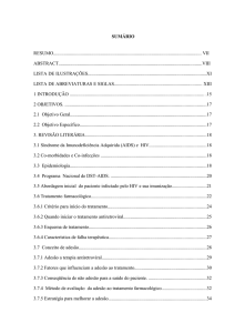 Adesão ao Tratamento de Pacientes com Aids