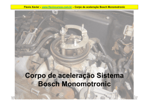 Atuador IAC Bosch Monomotronic M1.7