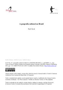 A geografia cultural no Brasil