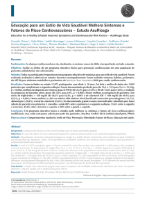 Educação para um Estilo de Vida Saudável Melhora Sintomas e