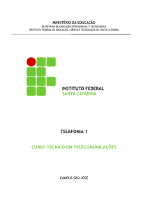 Telefonia - IFSC São José