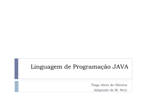 Linguagem de Programação JAVA