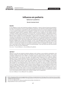 Influenza em pediatria - Sociedade de Pediatria do RS