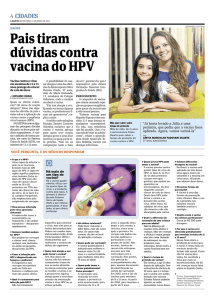 Pais tiram dúvidas contra vacina do HPV