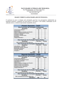 pdf Grade Curricular Bacharelado