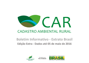 Boletim Informativo - Extrato Brasil