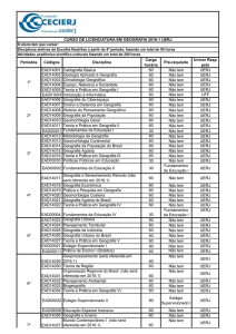 Matriz – Geografia 2016.1