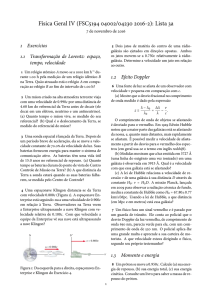 Física Geral IV (FSC /