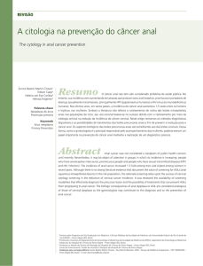 A citologia na prevenção do câncer anal