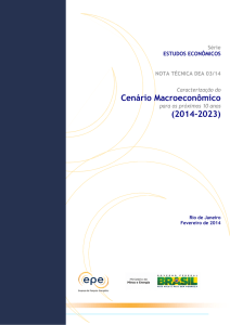 DEA 03-14 NT Cenario macroeconomico