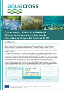 Conhecimento, Avaliação e Gestão da Biodiversidade Aquática e